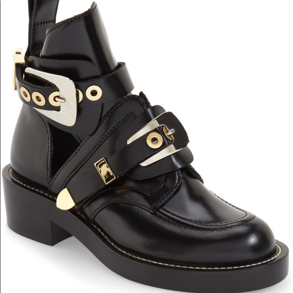 Balenciaga authentic cut out boots, size 7